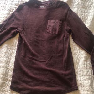 Men’s thermal long sleeve shirt